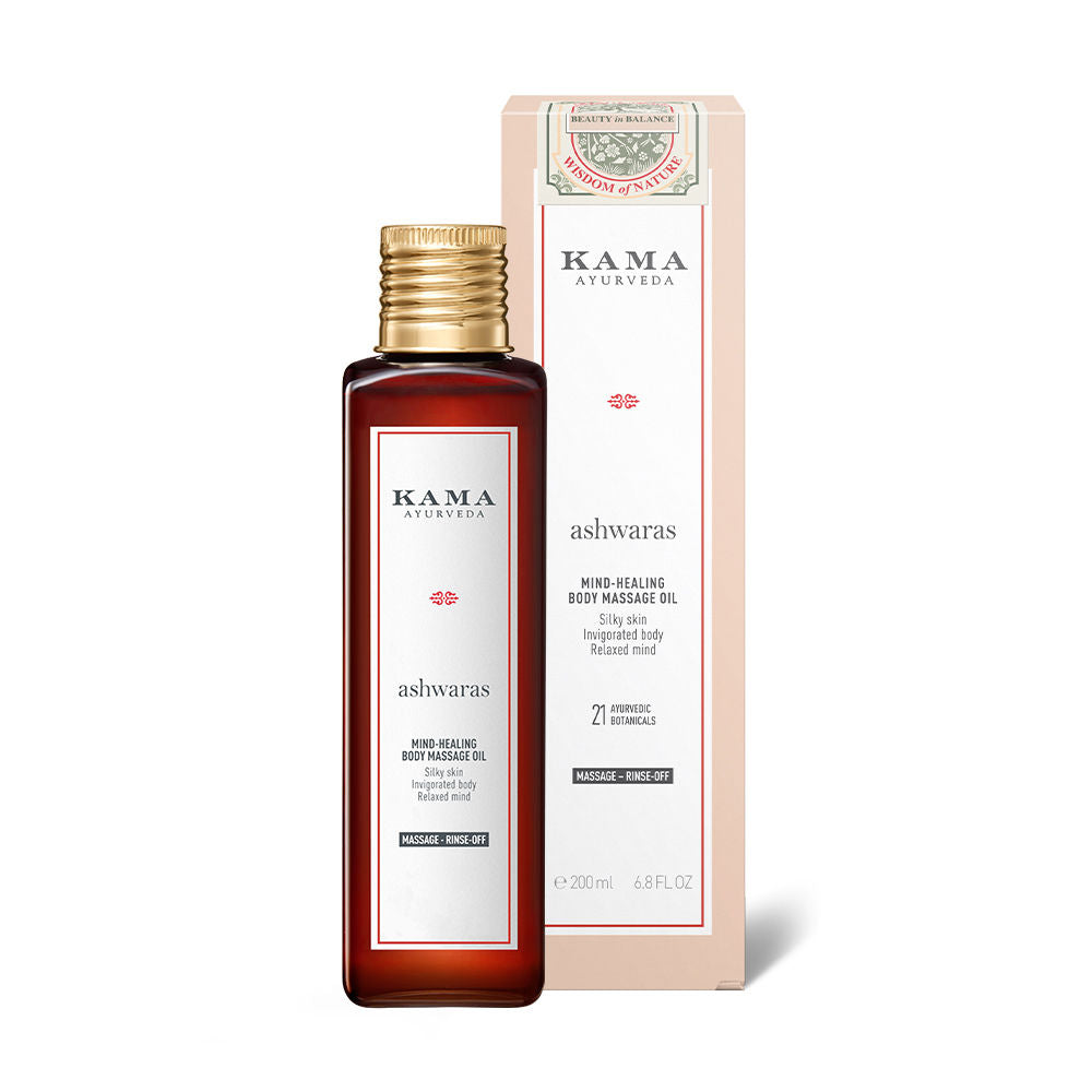 Ashwaras Reviving Body Massage Oil for Nourished Skin and Relaxed Mind