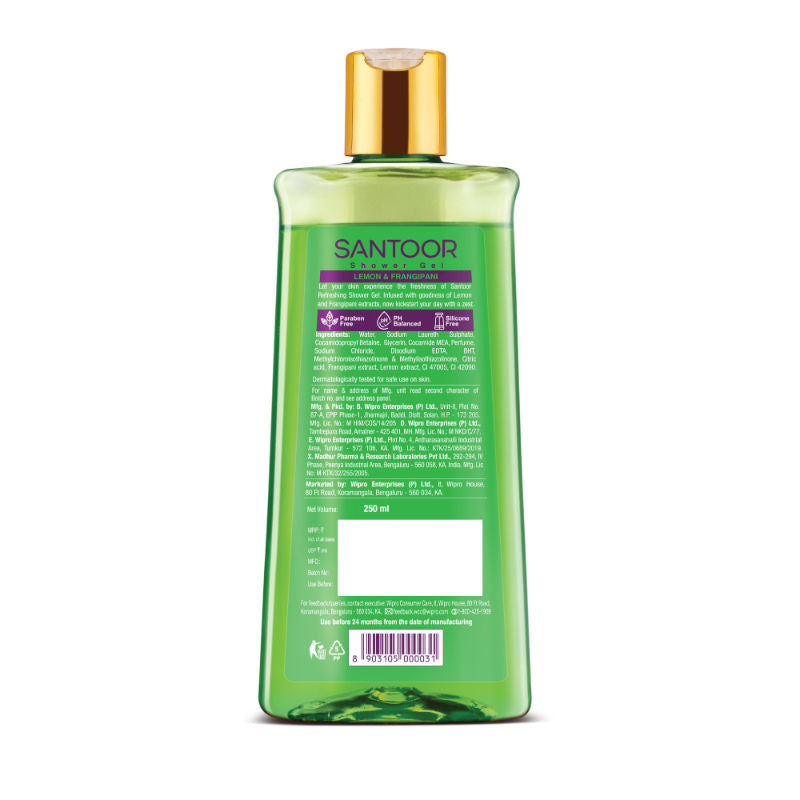 Lemon & Frangipani Shower Gel