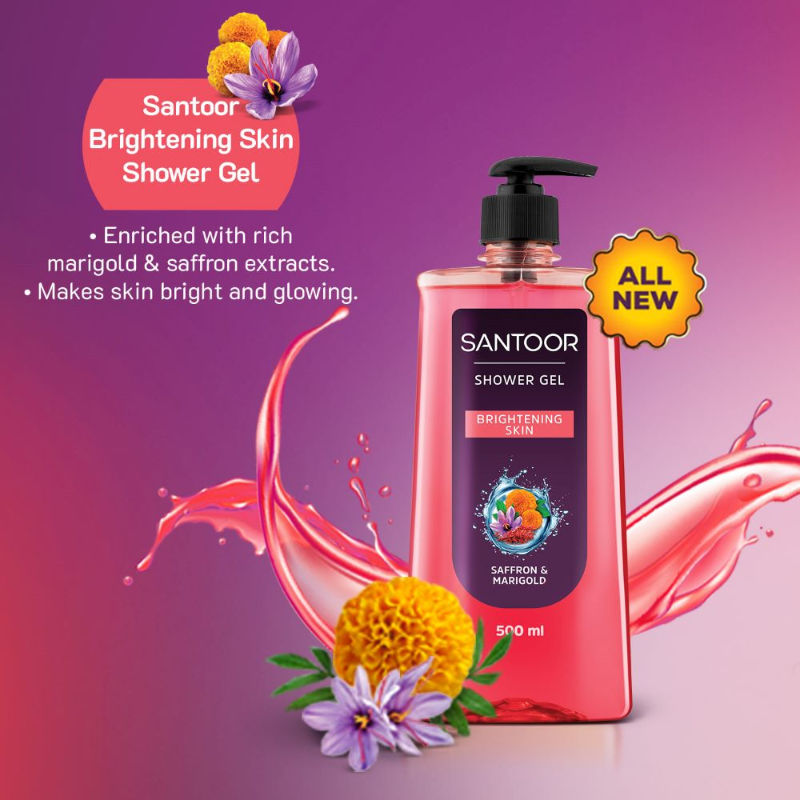 Saffron & Marigold Shower Gel