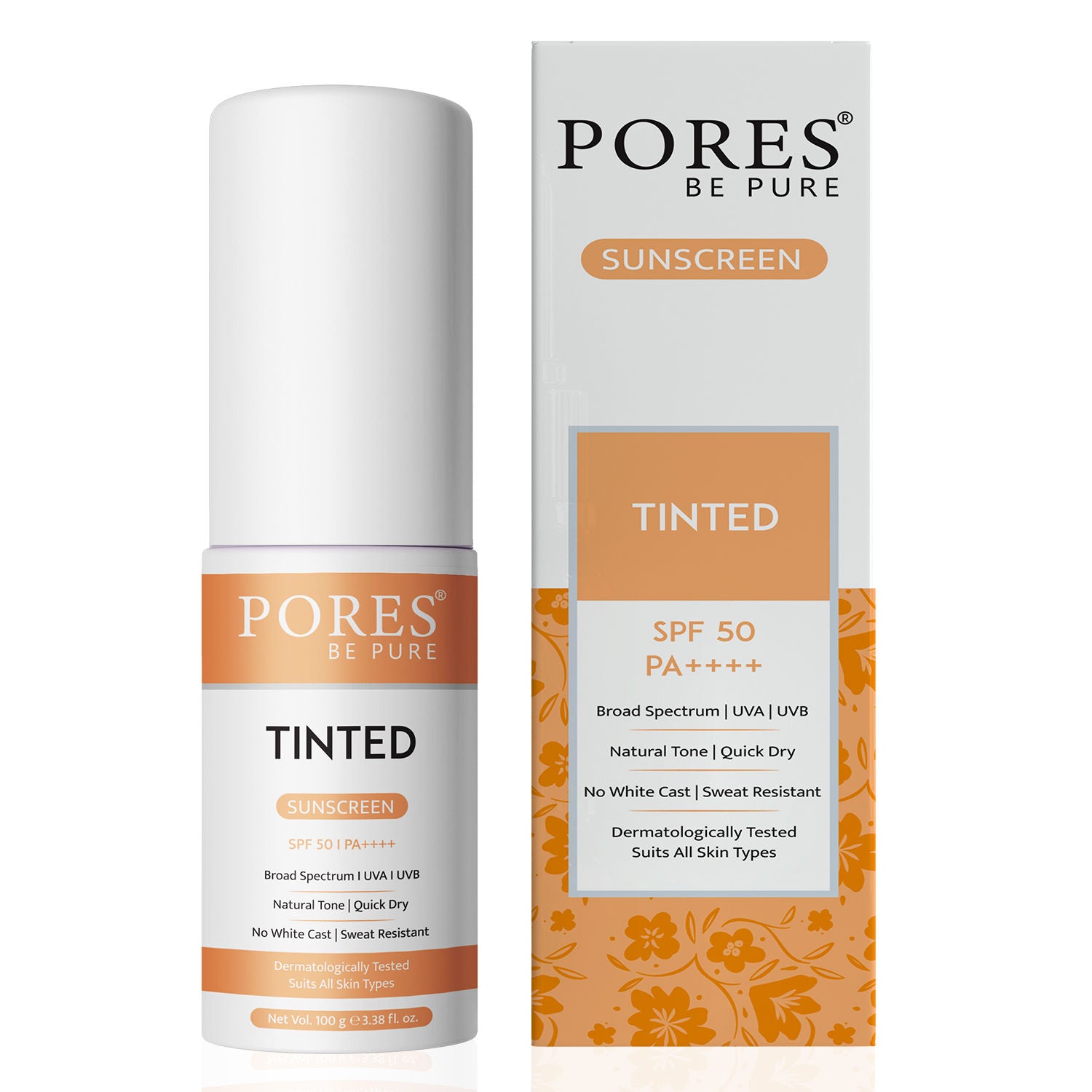 Natural Tone Tinted Sunscreen SPF 50 PA++++