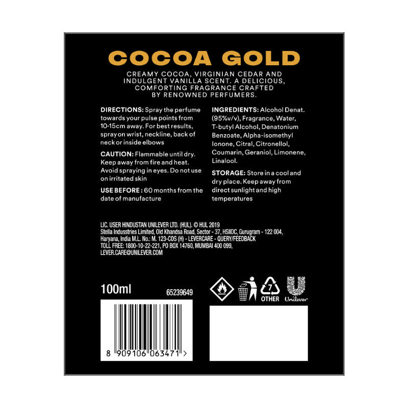 Premium Luxury Perfumes - Cocoa Gold