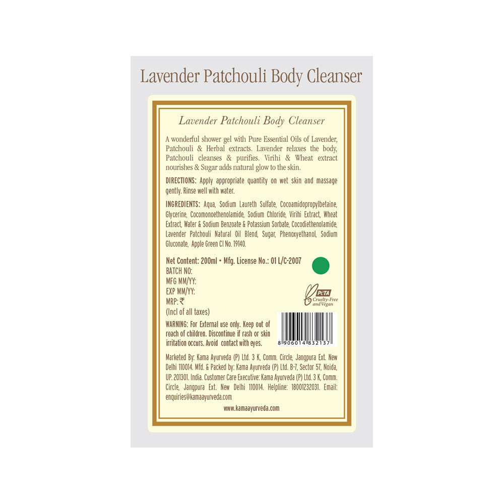 Lavender Patchouli Body Cleanser