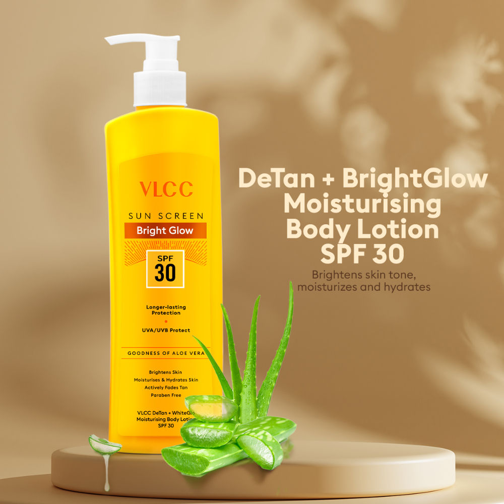 Bright Glow Sunscreen Body Lotion SPF 30 PA+++
