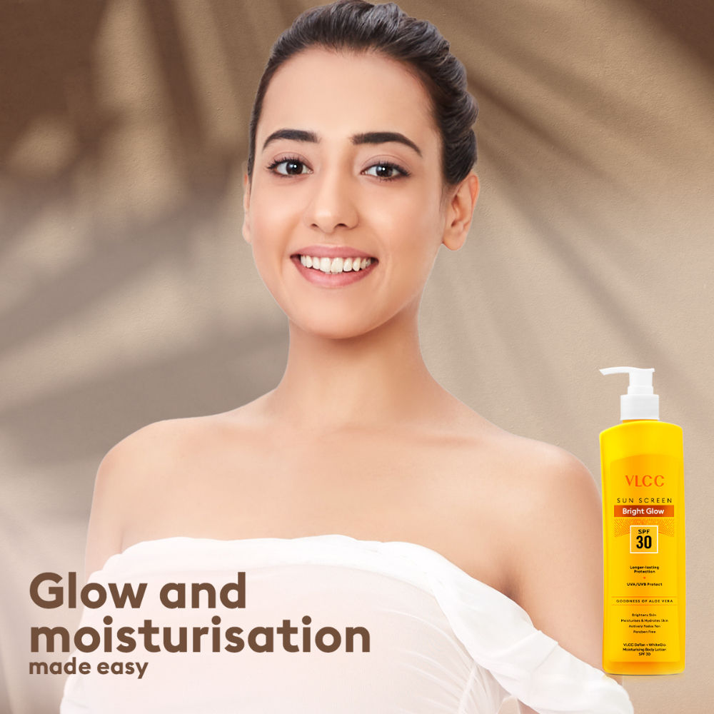 Bright Glow Sunscreen Body Lotion SPF 30 PA+++