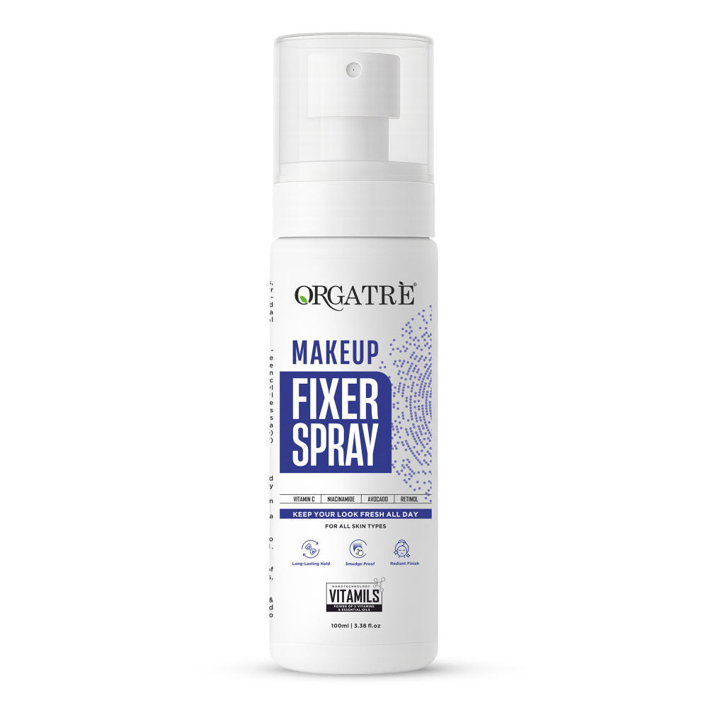 Makeup Fixer Setting Spray - Long-Lasting, Smudge-Proof & Lightweight Formula Primer