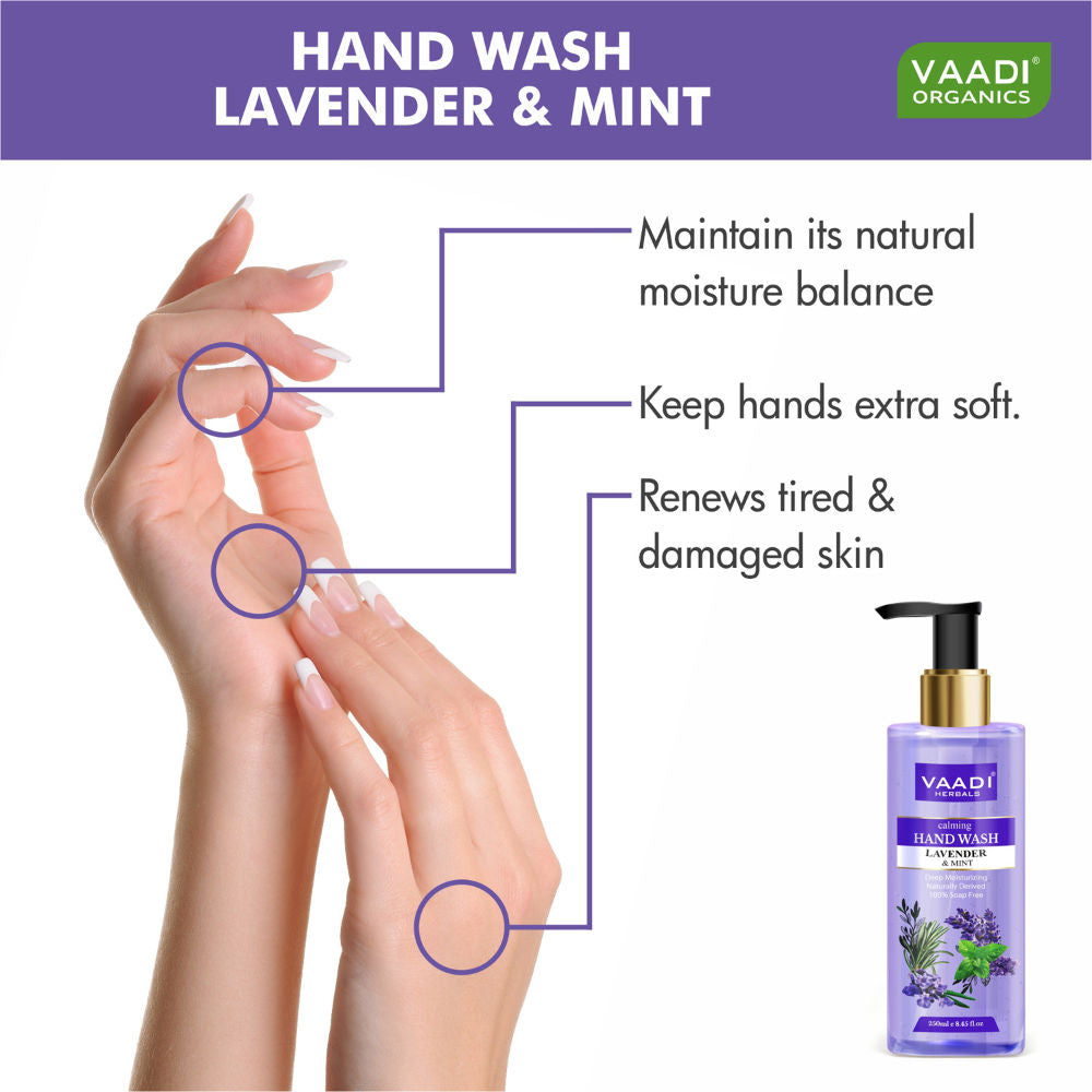 Calming Lavender & Mint - Deep Moisutirizing Hand Wash