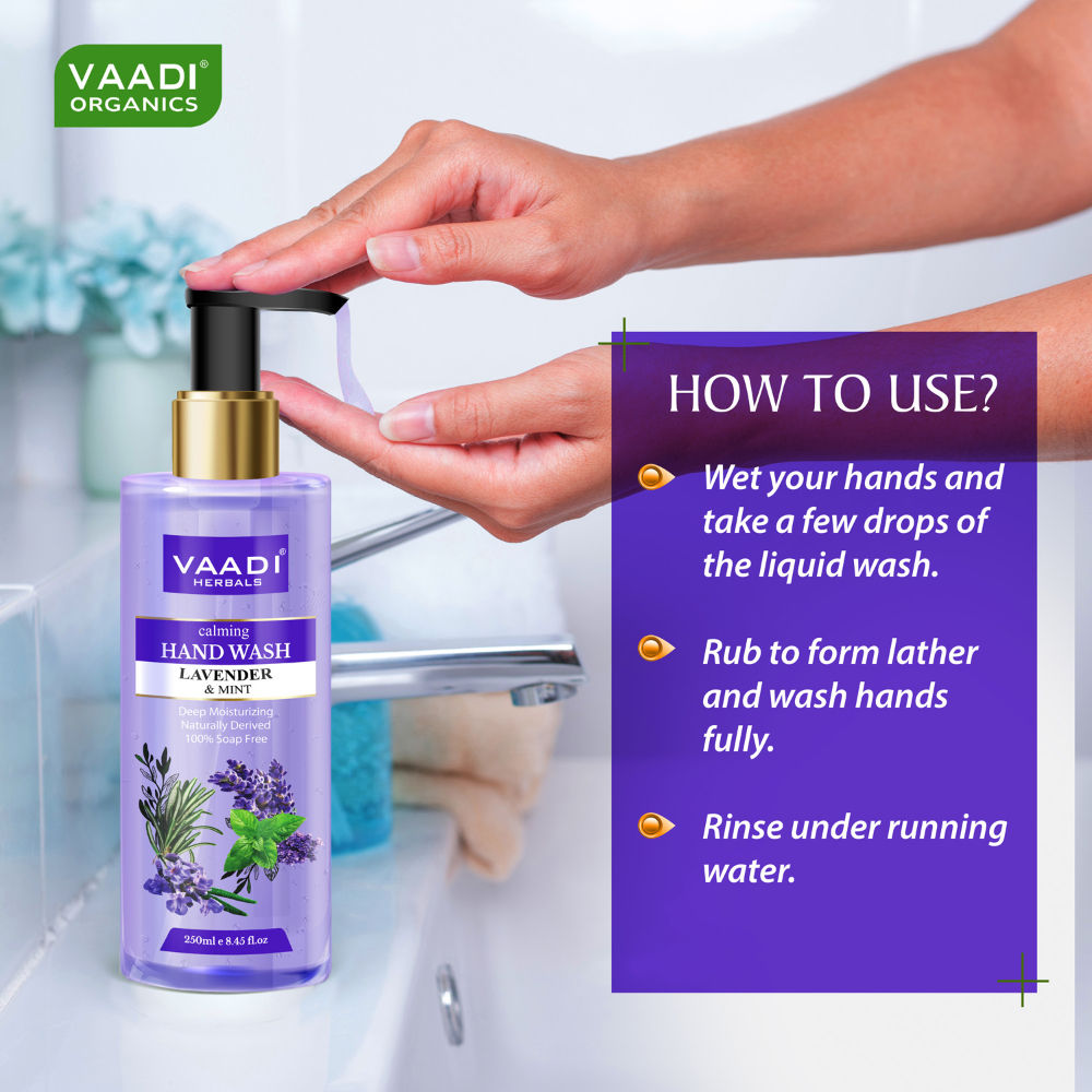 Calming Lavender & Mint - Deep Moisutirizing Hand Wash