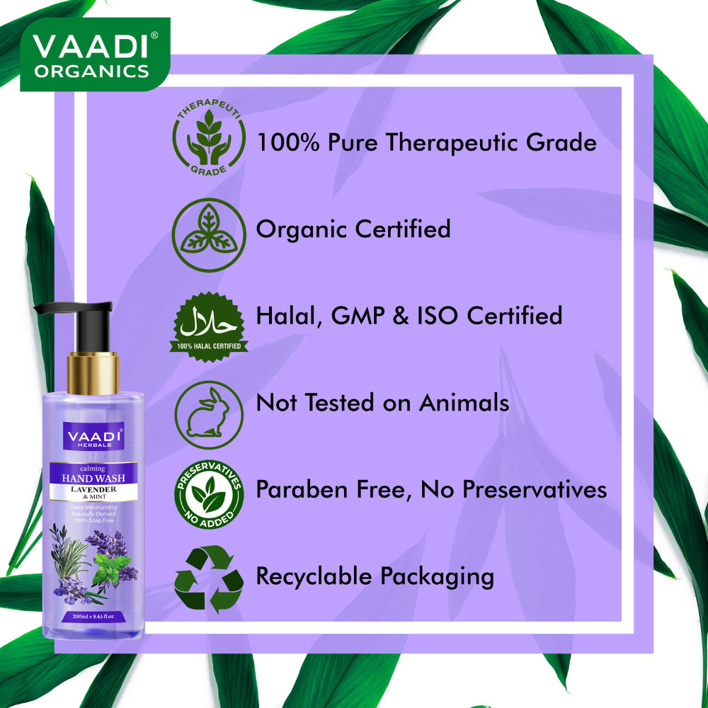 Calming Lavender & Mint - Deep Moisutirizing Hand Wash