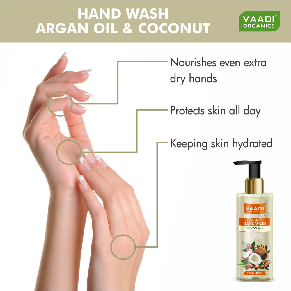 Instaglow Argan Oil & Coconut Hand Wash