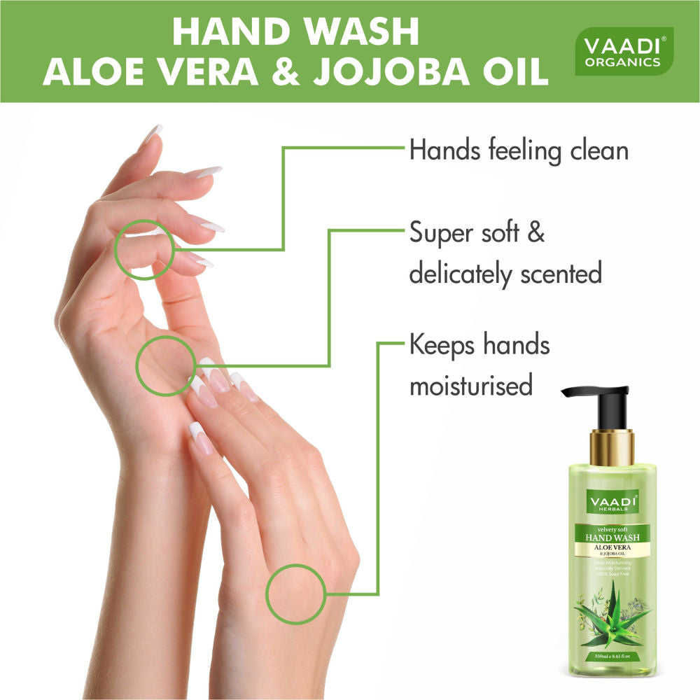 Velvety Soft Aloe Vera & Jojoba Oil Hand Wash