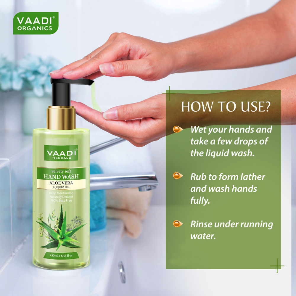 Velvety Soft Aloe Vera & Jojoba Oil Hand Wash