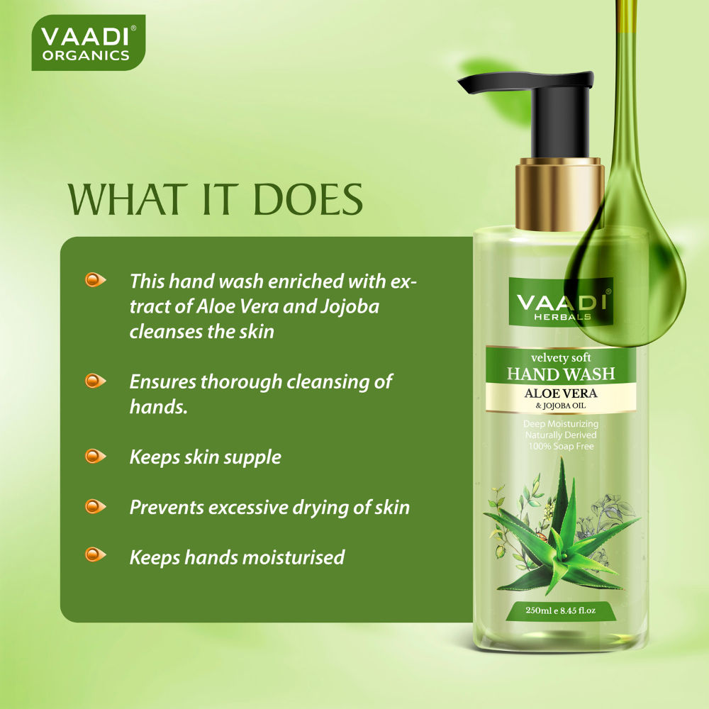 Velvety Soft Aloe Vera & Jojoba Oil Hand Wash