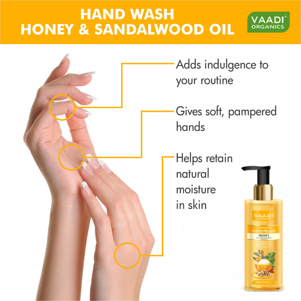 Deep Moisturizing Honey & Sandalwood Hand Wash