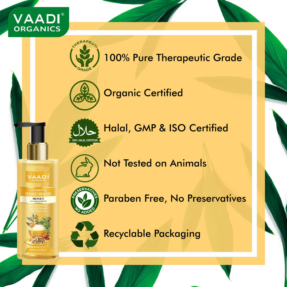 Deep Moisturizing Honey & Sandalwood Hand Wash