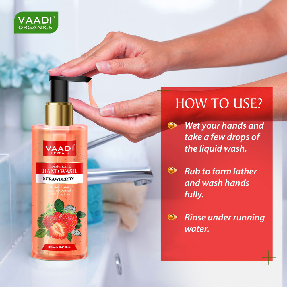 Deep Moisturizing Strawberry Hand Wash