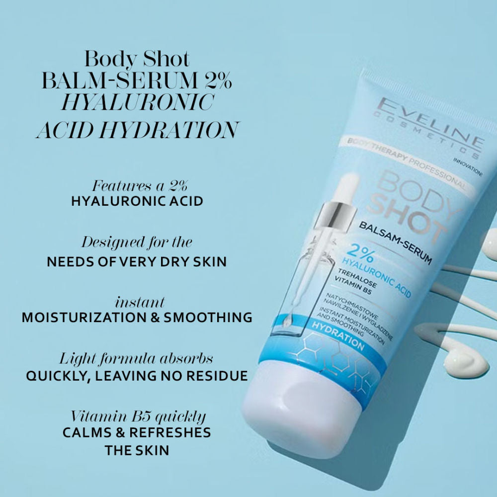 Body Shot Balsm - Serum 2% Hyaluronic Acid Hydration