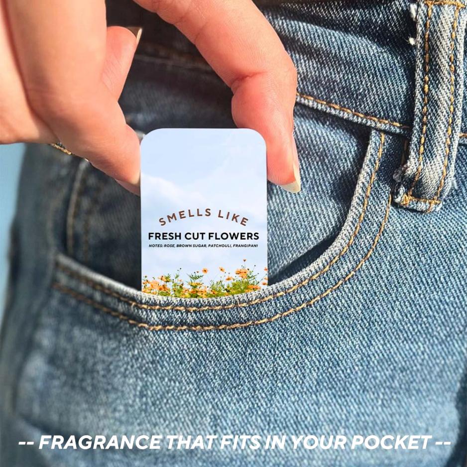 India Smells Like Fresh Cut Flowers Solid Perfume