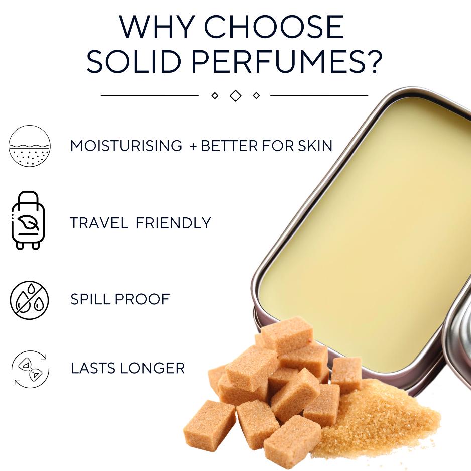 India Smells Like Fresh Cut Flowers Solid Perfume