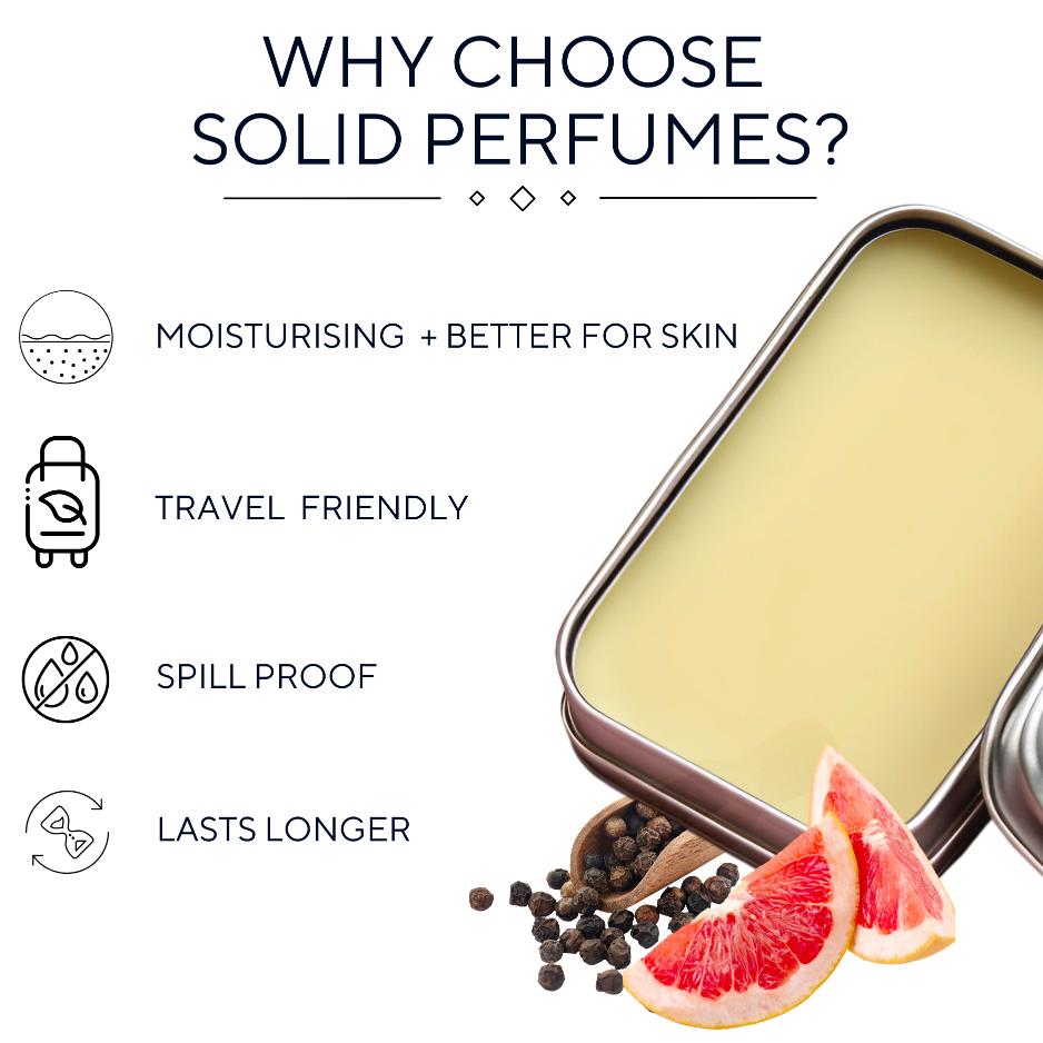 India Smells Like An Autumn Morning Solid Perfume