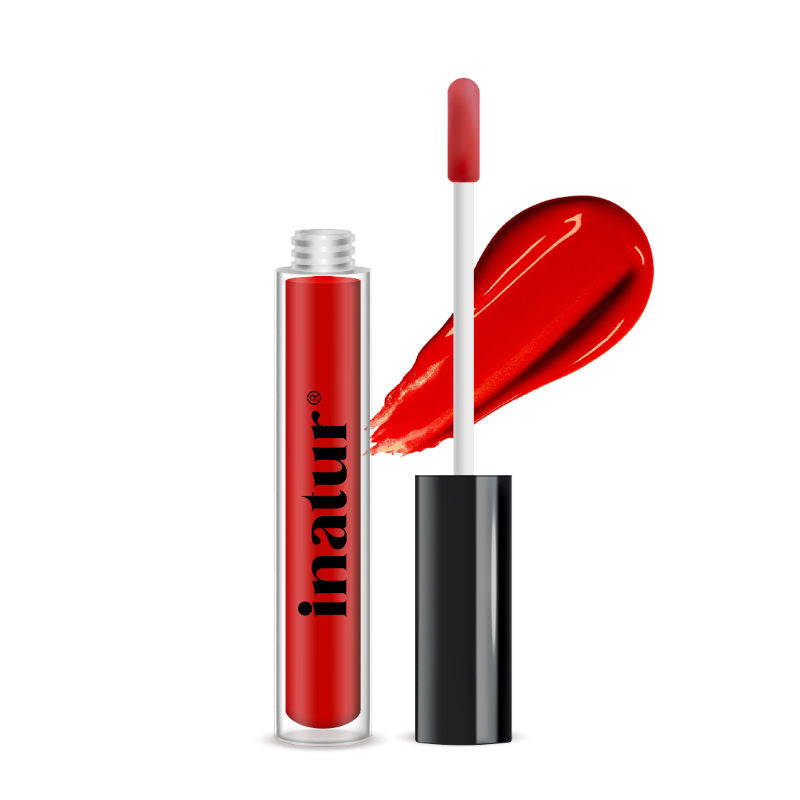Lip Gloss-Angelic, Soft Pink Gloss, Hydrating, Long-Lasting, with Rosehip & Coconut Oil - Cheeky Red