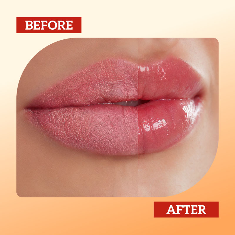 Lip Gloss-Monroe, Classic Red Gloss,Hydrating, Long-Lasting, with Rosehip & Coconut Oil