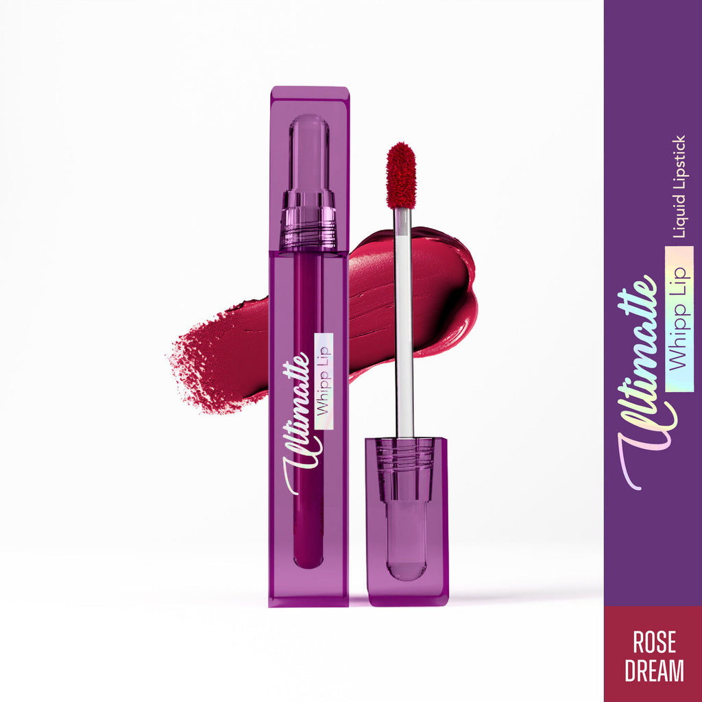 Ultimatte Whipp Lip Liquid Lipstick - Rose Dream