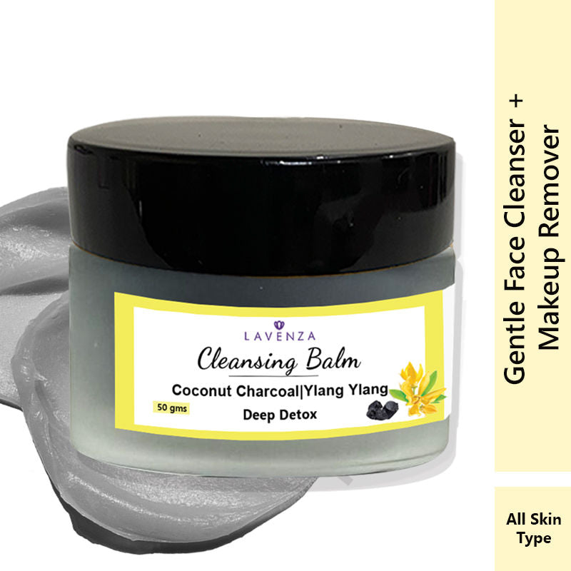 Deep Detox Cleansing Balm - Soap Free Face Cleanser & Makeup Remover