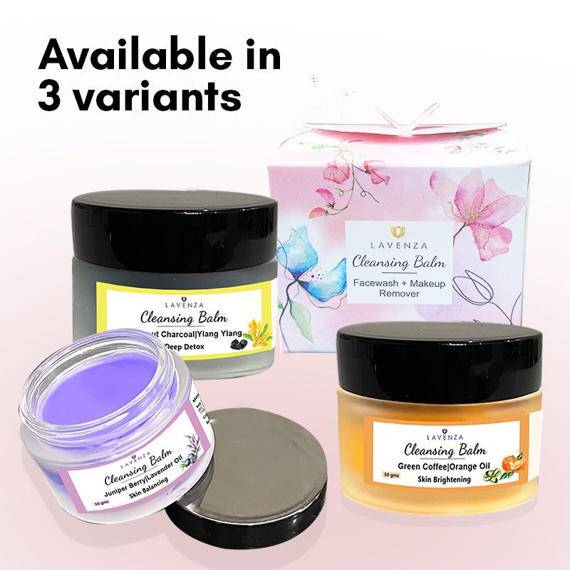Skin Balancing Cleansing Balm - Soap Free Face Cleanser & Makeup Remover