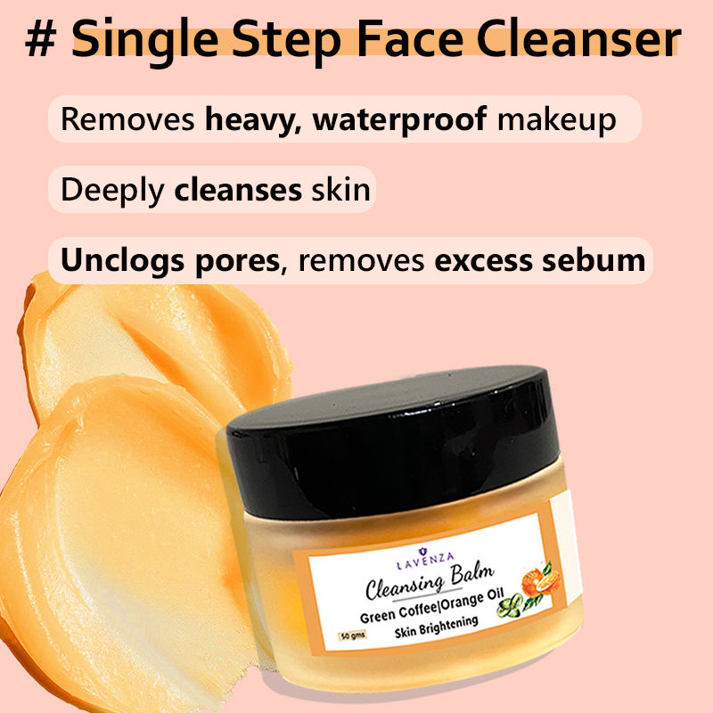 Brightening Cleansing Balm - Soap Free Face Cleanser & Makeup Remover