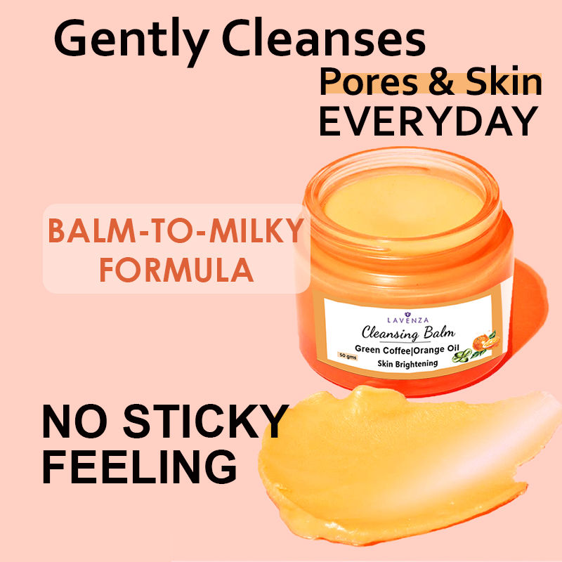 Brightening Cleansing Balm - Soap Free Face Cleanser & Makeup Remover