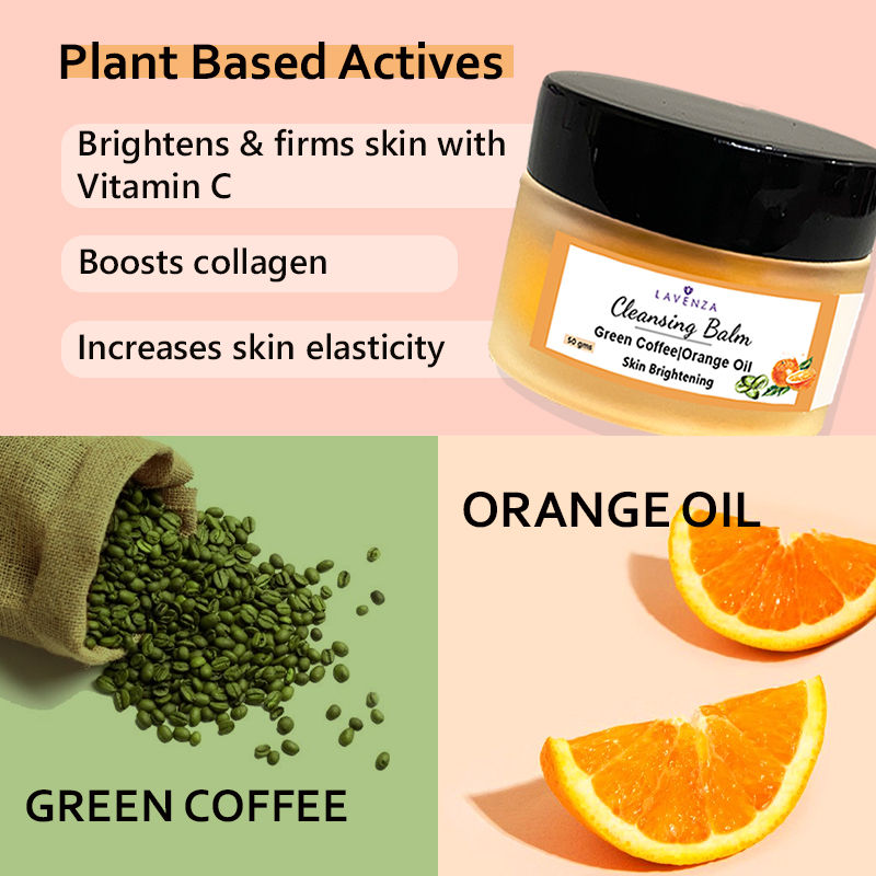 Brightening Cleansing Balm - Soap Free Face Cleanser & Makeup Remover
