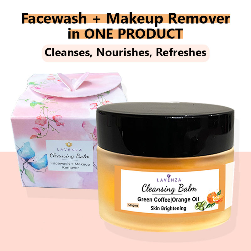 Brightening Cleansing Balm - Soap Free Face Cleanser & Makeup Remover