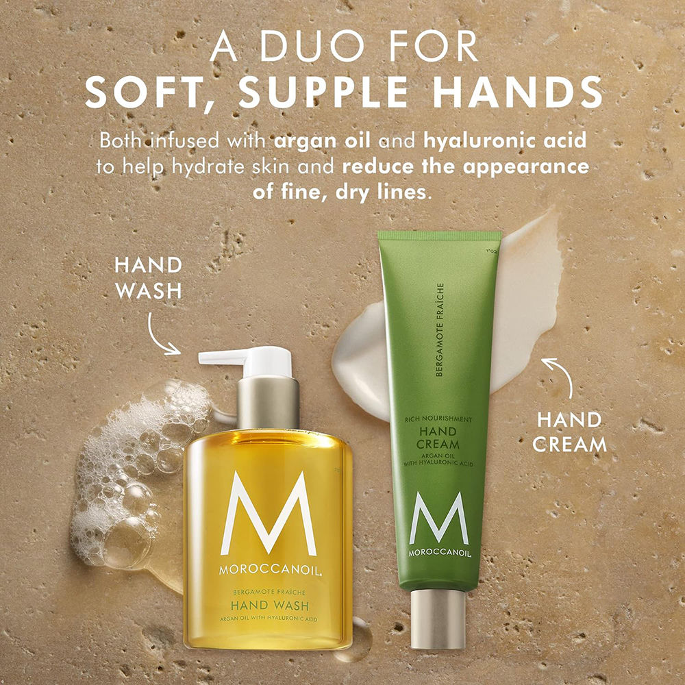 Hand Cream Bergamote Fraiche|Argan Oil, HA & Butters|Refreshing Citrus Hydration Hands