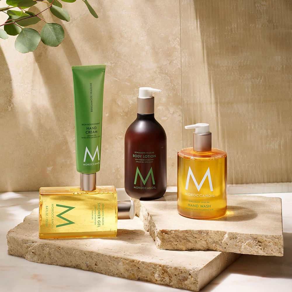 Hand Wash Bergamote Frache|Argan Oil, Hyaluronic Acid|Citrus-Fresh Hydration Soft Hands