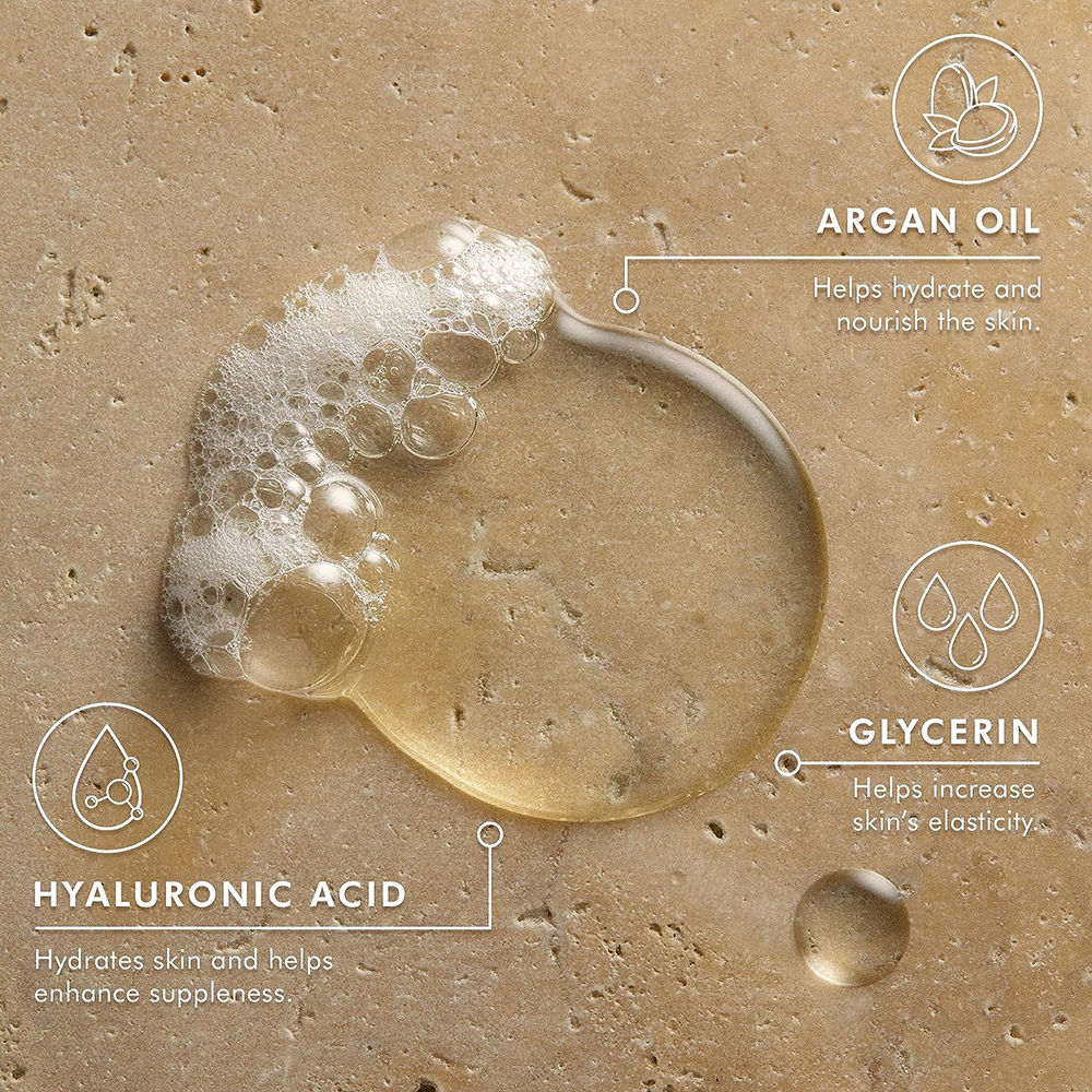Hand Wash Oud Mineral|Argan Oil & Hyaluronic Acid|Hydrating Cleanser Moisture-Locking