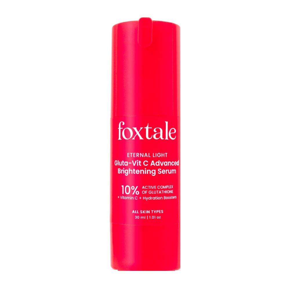 10% Vitamin C-Glutathione Brightening Face Serum For Glowing Skin, Dark Spots & Pigmentation
