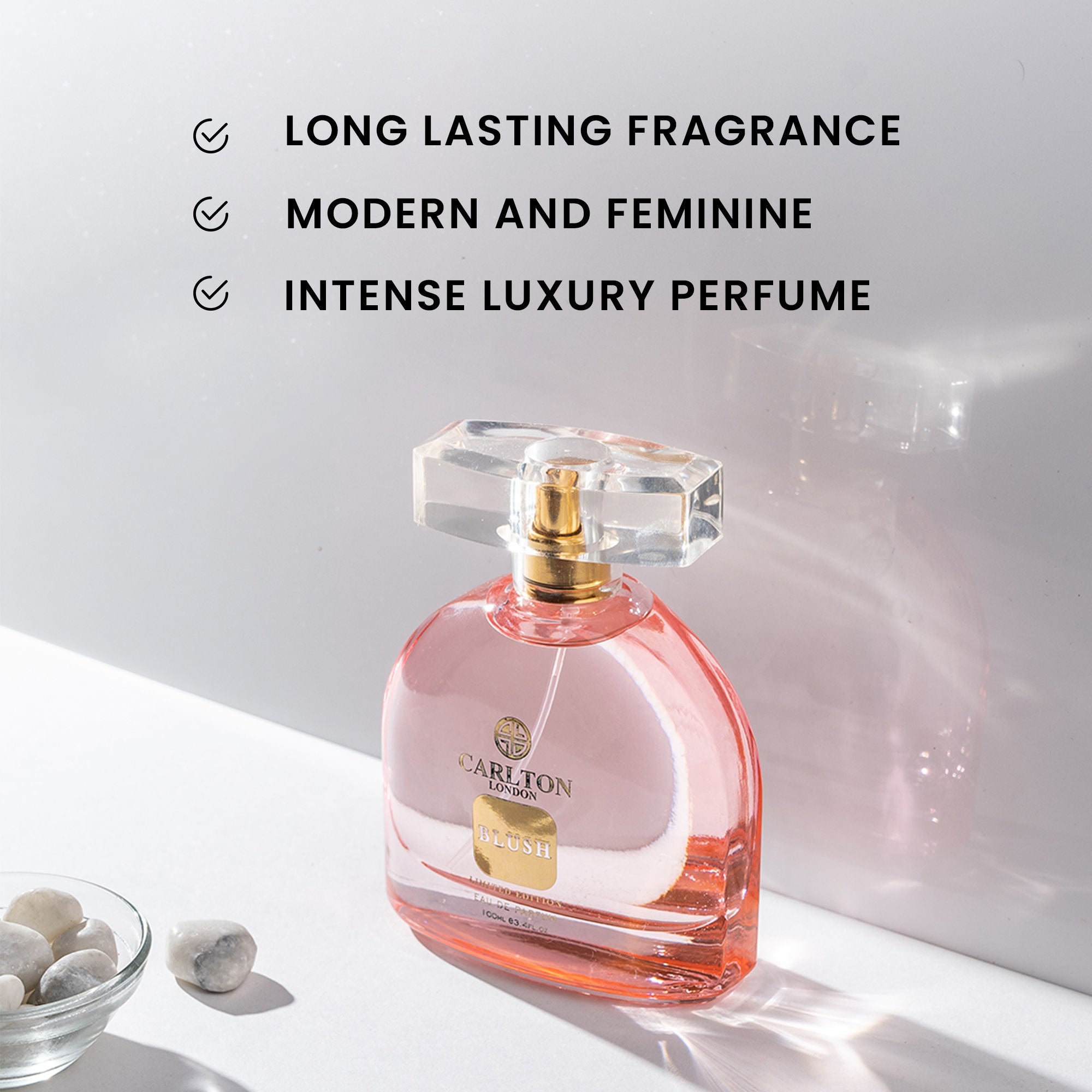 Carlton London Limited Edition Eau Da Parfum - Women's Blush & Men's Incense Perfume