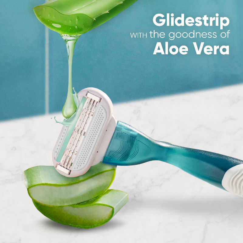 Venus Glide Strip With Aloe Extracts 2 Refills
