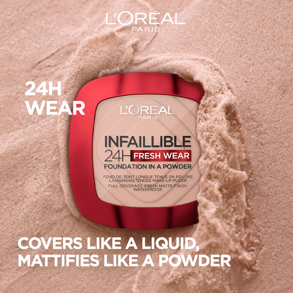 Infallible 24H Fresh Wear Waterproof Powder Foundation