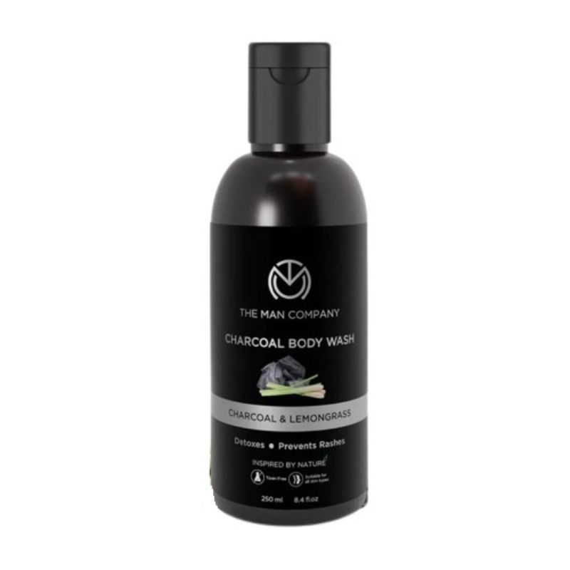 Charcoal Body Wash With Lemongrass & Cinnamon