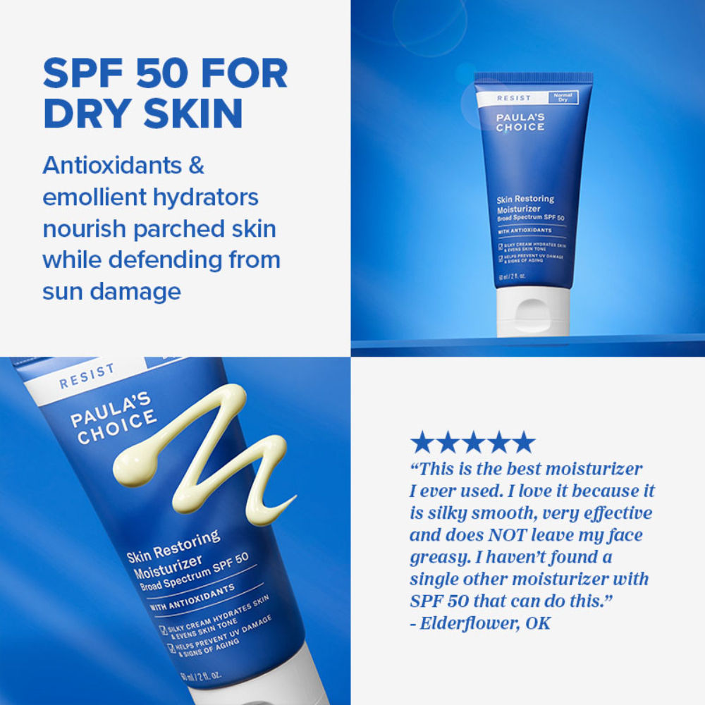 Resist Skin Restoring Moisturizer SPF 50