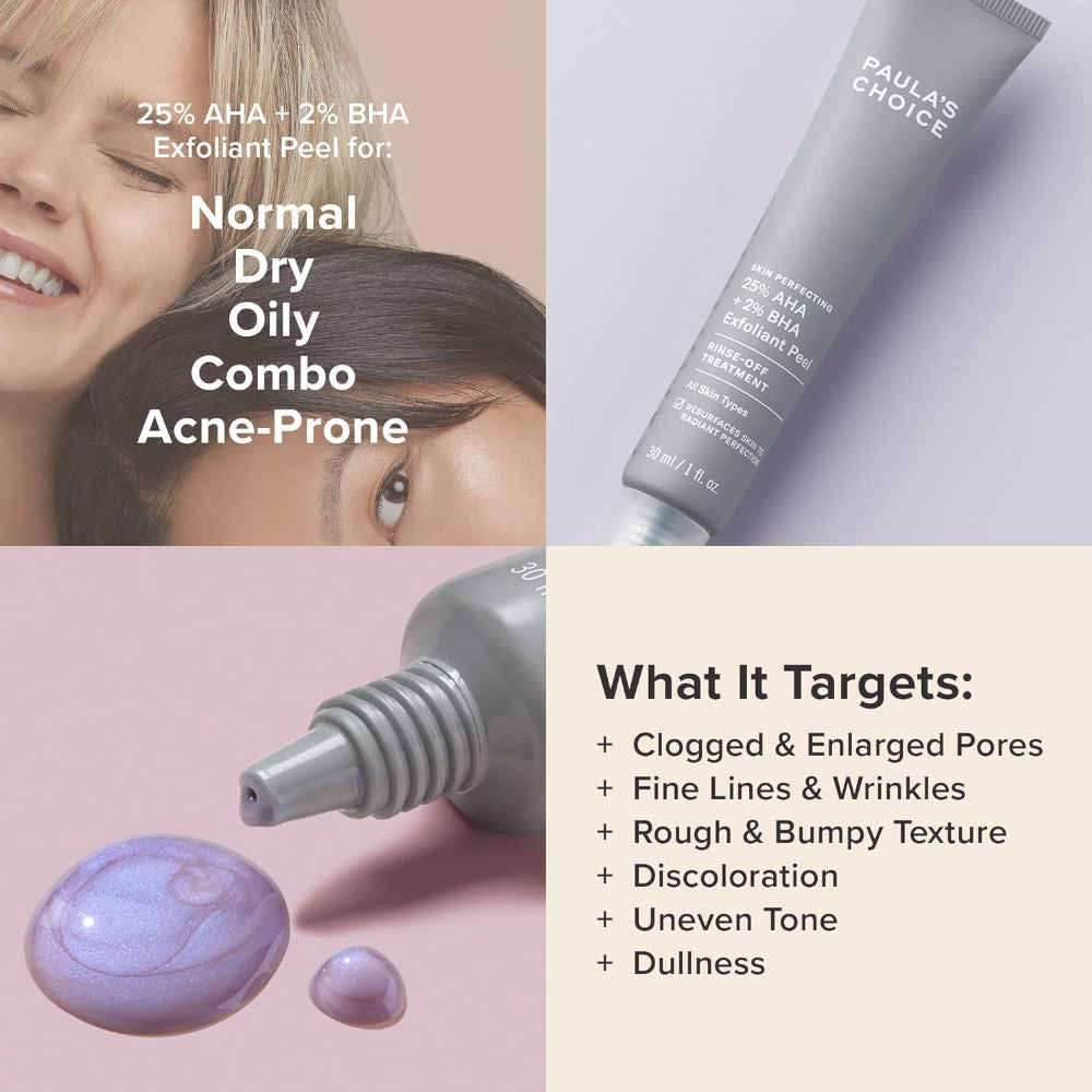 Skin Perfecting 25% AHA + 2% Bha Exfoliant Peel