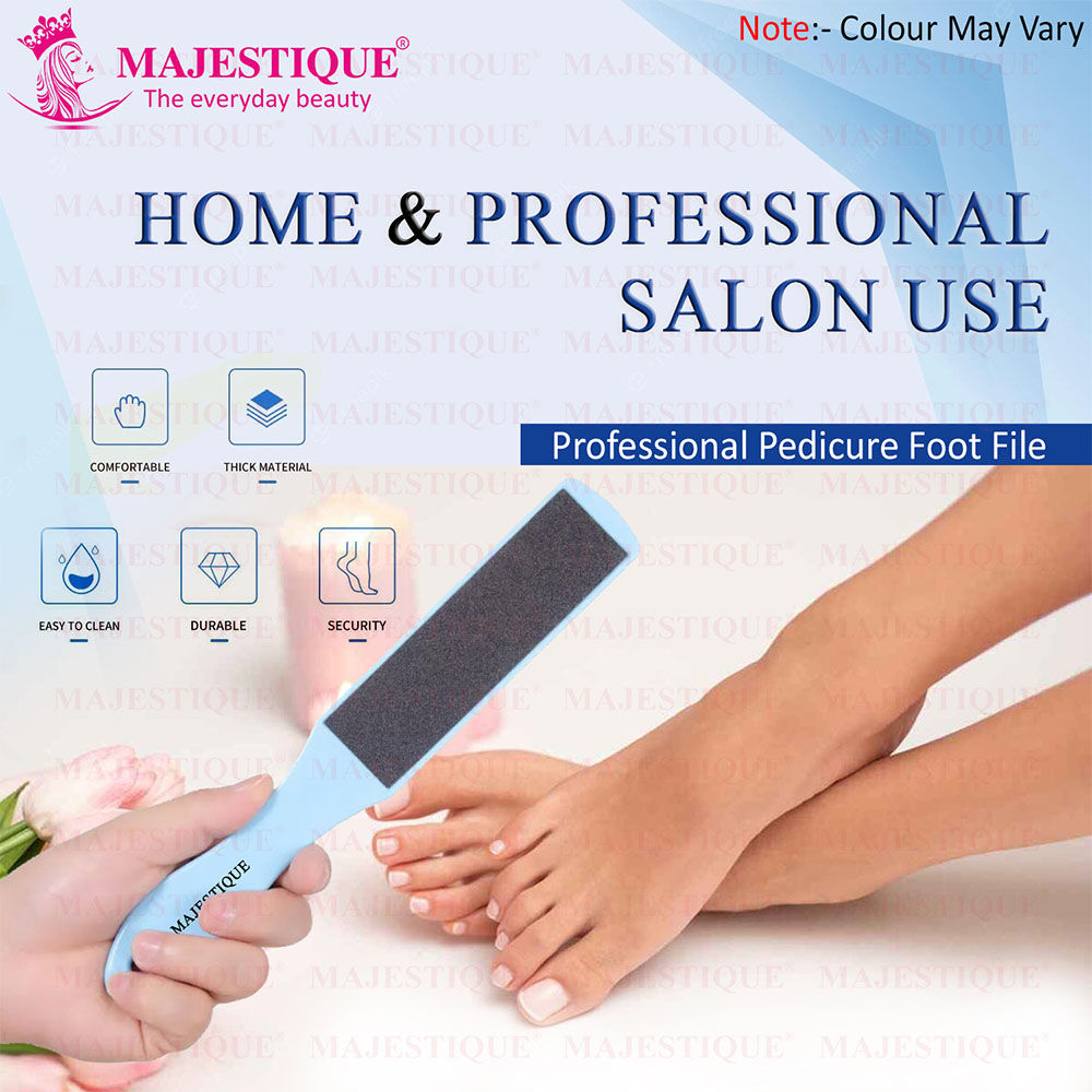 Double-Sided Foot File for Callus Removal, Smooth Feet - Color May Vary