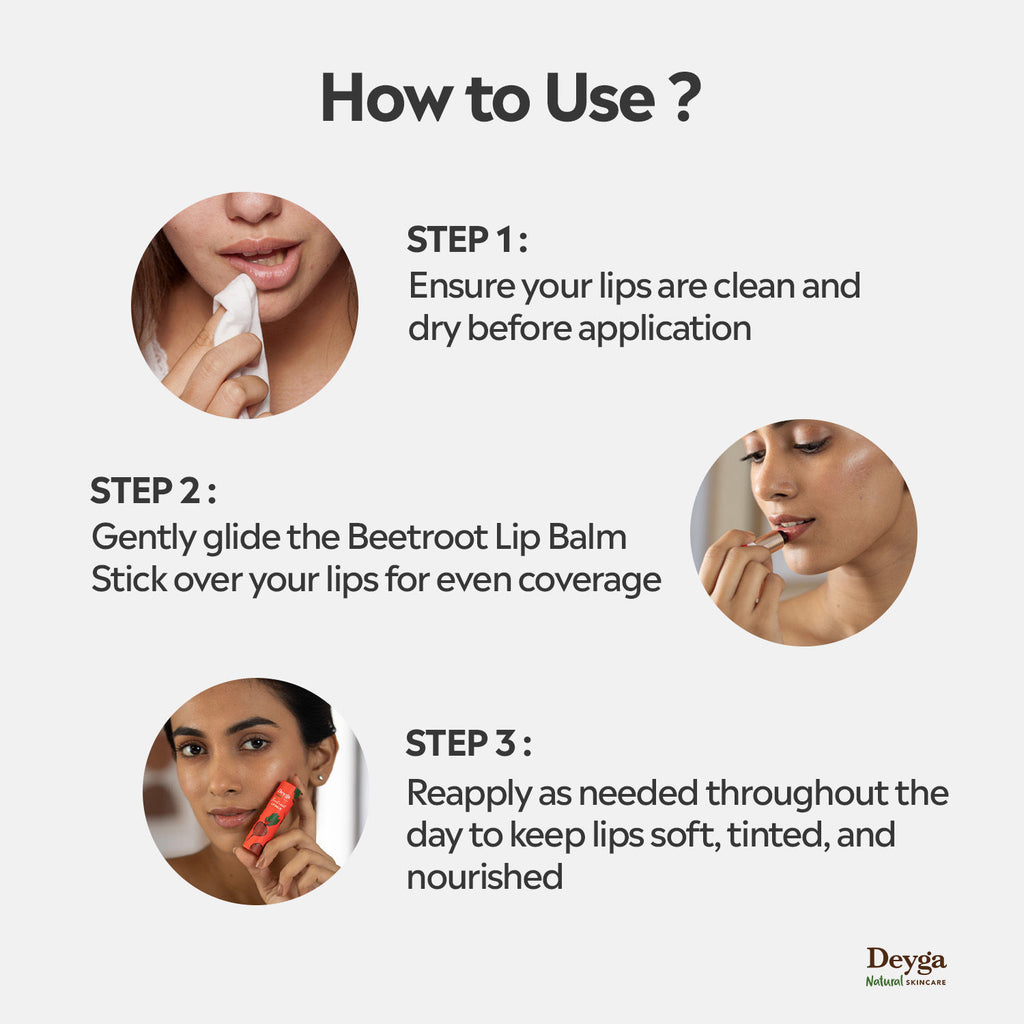 Beetroot Lip Balm Tinted Lip Care