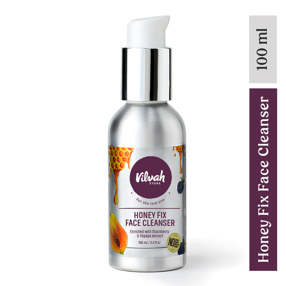 Honey Fix Face Wash To Treat Acne, Control Oil & Balance Ph With Honey & Papaya Extract