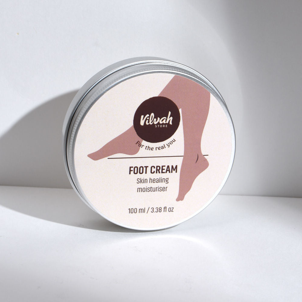 Foot Cream For Cracked, Chapped Or Calloused Feet helps Moisturize & Soften Rough Heels