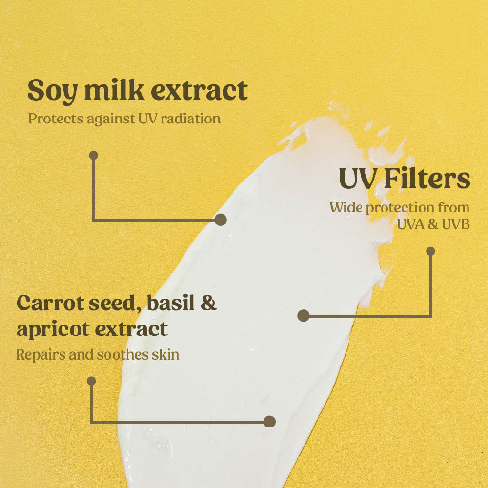 Melt-in-milk Sunscreen Acne Safe & Waterproof with SPF 50 PA+++ & No White Cast