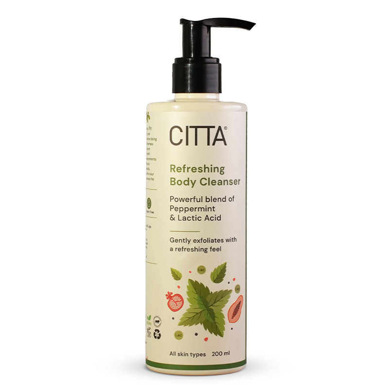 Refreshing Body Cleanser With Lactic Acid (AHA) Smoothens Skin & Maintains Hydration