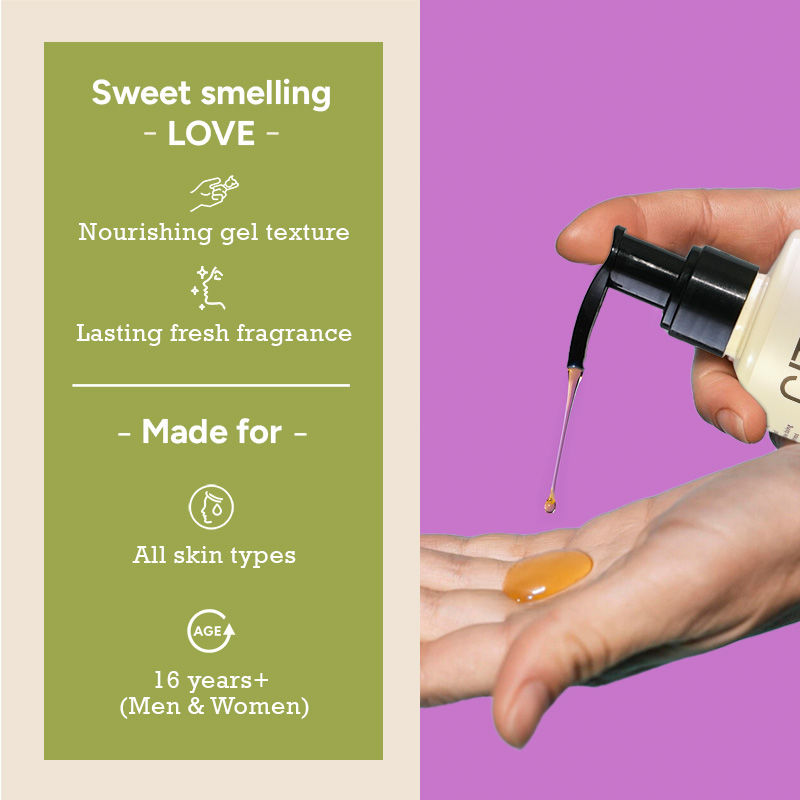 Nourishing Body Cleanser With Bakuchiol, Almond, Fruit extracts For Mild Daily Exfoliation