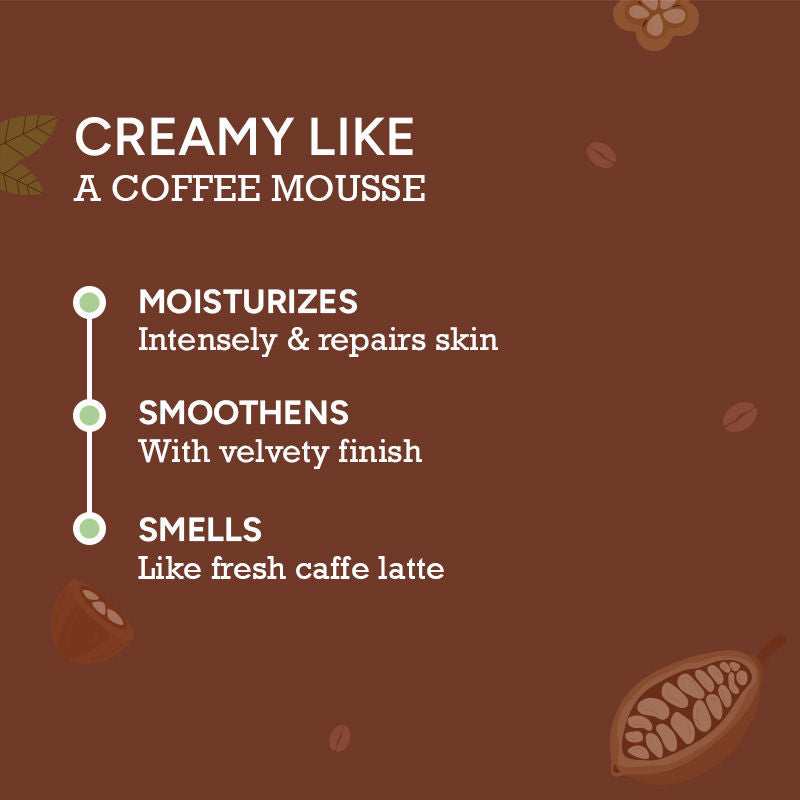 Arabica Coffee Body Cream, Moisturized, Glowing Skin with Indulgent Arabica Coffee Fragrance